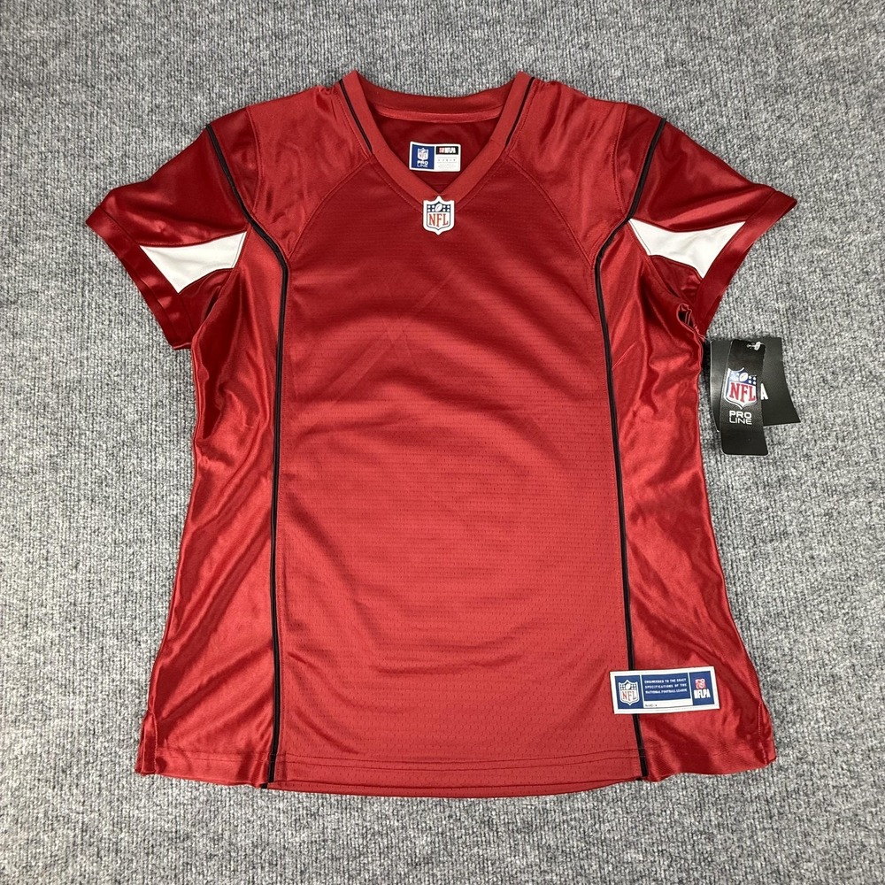 Arizona Cardinals Jersey Womens Large Red NFL‎ Football Game Day NFL Pro Line